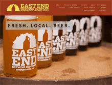 Tablet Screenshot of eastendbrewing.com